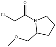 2-Chloro-1-(2-MethoxyMethyl-pyrrolidin-1-yl)-ethanone Structure