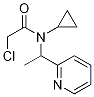 2-Chloro-N-cyclopropyl-N-(1-pyridin-2-yl-ethyl)-acetaMide 化学構造式