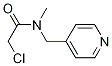 2-氯-N-甲基-N-(吡啶-4-基甲基)乙酰胺, 1154880-52-0, 结构式