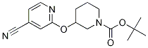 3-(4-Cyano-pyridin-2-yloxy)-piperidine-1-carboxylic acid tert-butyl ester
