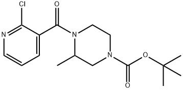1353980-43-4 4-(2-氯-吡啶-3-羰基)-3-甲基哌嗪-1-羧酸叔丁基酯