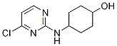 4-(4-氯嘧啶-2-基氨基)-环己醇, , 结构式