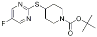 4-(5-Fluoro-pyriMidin-2-ylsulfanyl)
-piperidine-1-carboxylic acid tert-
butyl ester