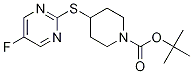  4-(5-Fluoro-pyriMidin-2-ylsulfanyl)
-piperidine-1-carboxylic acid tert-
butyl ester