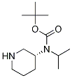 Isopropyl-(R)-piperidin-3-yl-carbaMic acid tert-butyl ester Structure