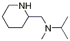 Isopropyl-Methyl-piperidin-2-ylMethyl-aMine 结构式