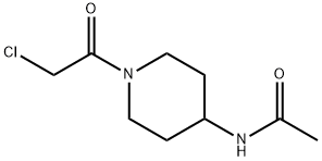 N-[1-(2-Chloro-acetyl)-piperidin-4-yl]-acetaMide,1107645-38-4,结构式