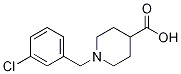 1-(3-chlorobenzyl)piperidine-4-carboxylic acid Structure