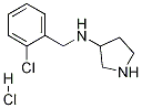 (2-氯-苄基)-吡咯烷-3-基-胺盐酸盐, , 结构式