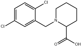 1-(2,5-Dichloro-benzyl)-piperidine-2-carboxylic acid|1-(2,5-二氯-苄基)-哌啶-2-羧酸