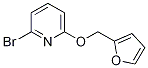 2-Bromo-6-(furan-2-ylmethoxy)-pyridine Struktur
