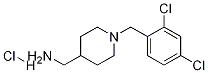 1-(2,4-二氯-苄基)-哌啶-4-基]-甲基-胺盐酸盐,,结构式