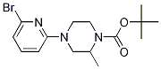 1289388-42-6 4-(6-溴-吡啶-2-基)-2-甲基哌嗪-1-羧酸叔丁基酯