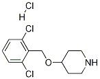4-(2,6-二氯-苄氧基)-哌啶盐酸盐,1289386-90-8,结构式
