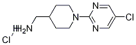 [1-(5-Chloro-pyrimidin-2-yl)-piperidin-4-yl]-methyl-amine hydrochloride Structure