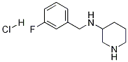 (3-Fluoro-benzyl)-piperidin-3-yl-amine hydrochloride