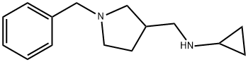 (1-Benzyl-pyrrolidin-3-ylMethyl)-cyclopropyl-aMine Structure