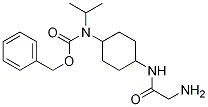 (1R,4R)-[4-(2-AMino-acetylaMino)-cyclohexyl]-isopropyl-carbaMic acid benzyl ester Struktur