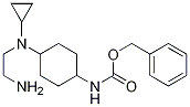 (1R,4R)-{4-[(2-AMino-ethyl)-cyclopropyl-aMino]-cyclohexyl}-carbaMic acid benzyl ester Struktur