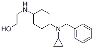 (1R,4R)-2-[4-(Benzyl-cyclopropyl-aMino)-cyclohexylaMino]-ethanol 结构式