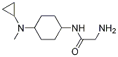 (1R,4R)-2-AMino-N-[4-(cyclopropyl-Methyl-aMino)-cyclohexyl]-acetaMide Struktur