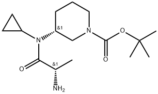 (R)-3-[((S)-2-AMino-propionyl)-cyclopropyl-aMino]-piperidine-1-carboxylic acid tert-butyl ester