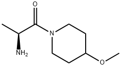 (S)-2-AMino-1-(4-Methoxy-piperidin-1-yl)-propan-1-one Structure