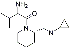 (S)-2-AMino-1-{2-[(cyclopropyl-Methyl-aMino)-Methyl]-piperidin-1-yl}-3-Methyl-butan-1-one Structure