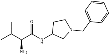 (S)-2-AMino-N-(1-benzyl-pyrrolidin-3-yl)-3-Methyl-butyraMide Structure