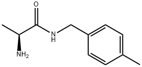 (S)-2-AMino-N-(4-Methyl-benzyl)-propionaMide,215582-75-5,结构式