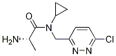 (S)-2-AMino-N-(6-chloro-pyridazin-3-ylMethyl)-N-cyclopropyl-propionaMide Structure