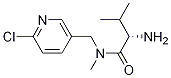 (S)-2-AMino-N-(6-chloro-pyridin-3-ylMethyl)-3,N-diMethyl-butyraMide Structure