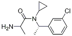 (S)-2-AMino-N-[1-(3-chloro-phenyl)-ethyl]-N-cyclopropyl-propionaMide,1354025-61-8,结构式