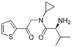 (S)-2-AMino-N-cyclopropyl-3-Methyl-N-(2-oxo-2-thiophen-2-yl-ethyl)-butyraMide,1354019-19-4,结构式