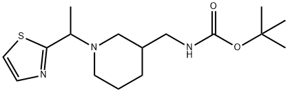 [1-(1-Thiazol-2-yl-ethyl)-piperidin-3-ylMethyl]-carbaMic acid tert-butyl ester price.