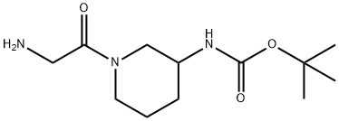 [1-(2-AMino-acetyl)-piperidin-3-yl]-carbaMic acid tert-butyl ester Structure