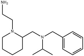 [1-(2-AMino-ethyl)-piperidin-2-ylMethyl]-benzyl-isopropyl-aMine 结构式