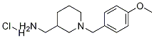 [1-(4-Methoxy-benzyl)-piperidin-3-yl]-Methyl-aMine hydrochloride|[1-(4-甲氧基-苄基)-哌啶-3-基]-甲基-胺盐酸盐