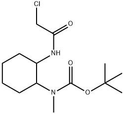 [2-(2-Chloro-acetylaMino)-cyclohexyl]-Methyl-carbaMic acid tert-butyl ester,1353986-59-0,结构式