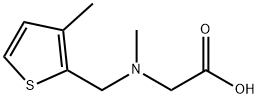 [Methyl-(3-Methyl-thiophen-2-ylMethyl)-aMino]-acetic acid Structure