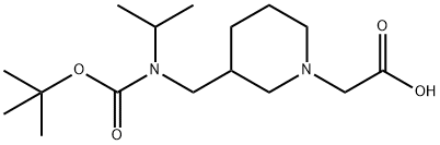 1353974-85-2 {3-[(tert-Butoxycarbonyl-isopropyl-aMino)-Methyl]-piperidin-1-yl}-acetic acid