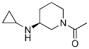 1-((S)-3-CyclopropylaMino-piperidin-1-yl)-ethanone Struktur