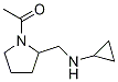 1-(2-CyclopropylaMinoMethyl-pyrrolidin-1-yl)-ethanone Structure