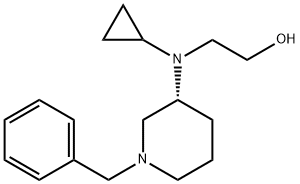 2-[((R)-1-Benzyl-piperidin-3-yl)-cyclopropyl-aMino]-ethanol Structure