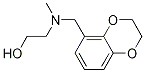 2-[(2,3-Dihydro-benzo[1,4]dioxin-5-ylMethyl)-Methyl-aMino]-ethanol 结构式