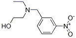 2-[Ethyl-(3-nitro-benzyl)-aMino]-ethanol 化学構造式