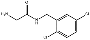 2-AMino-N-(2,5-dichloro-benzyl)-acetaMide Structure