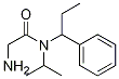 2-AMino-N-isopropyl-N-(1-phenyl-propyl)-acetaMide,1353983-44-4,结构式