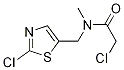 2-Chloro-N-(2-chloro-thiazol-5-ylMethyl)-N-Methyl-acetaMide Structure