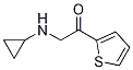 2-CyclopropylaMino-1-thiophen-2-yl-ethanone 结构式